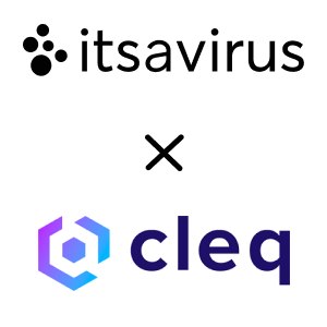 Itsavirus x CLEQ Logo